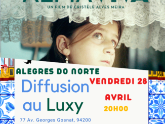 Rejoinez nous pour la projection du film ALMA VIVA le 28 Avril à 20h00 au Luxy à Ivry